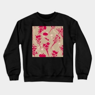 Florals in Magentaverse Crewneck Sweatshirt